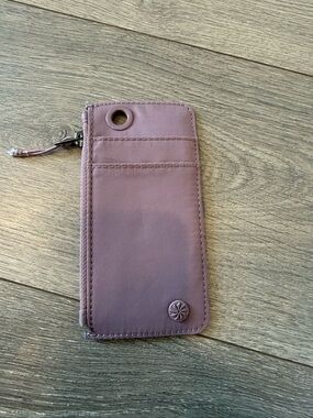 Athleta Mauve Coffee Run Wallet 2.0
